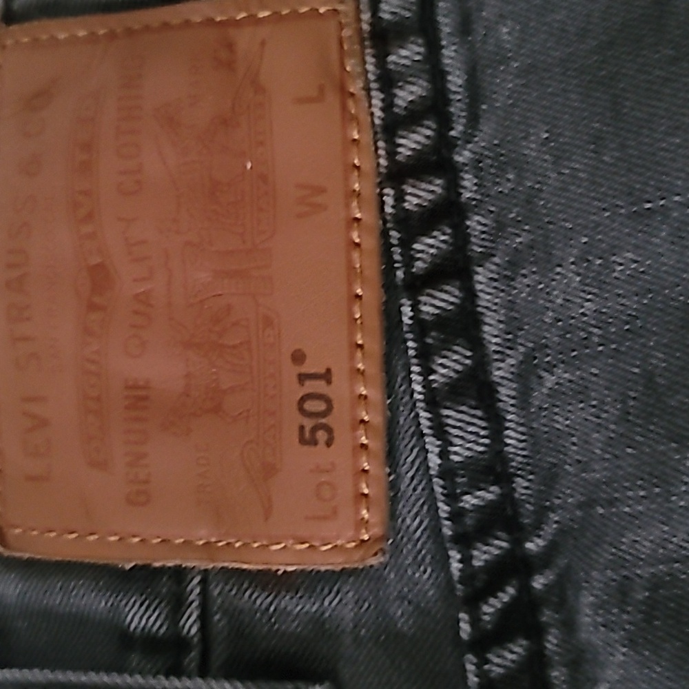 Levi's Button Fly 501 Mens Jeans